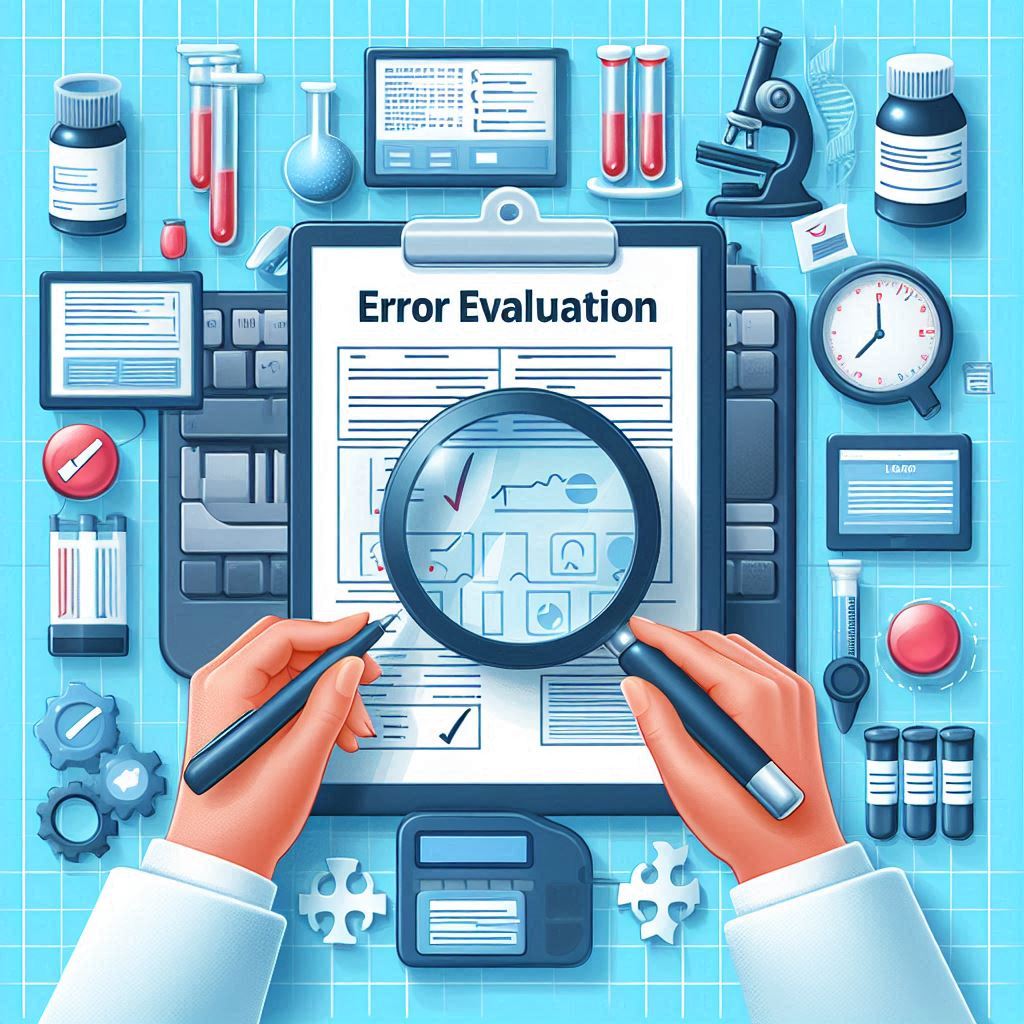 Error evaluation in the laboratory testing process and laboratory information system