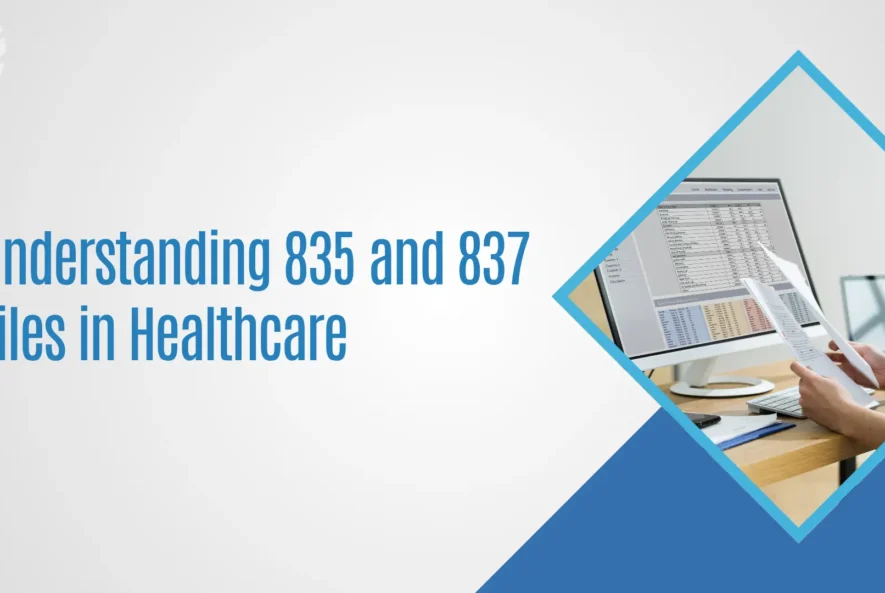 835 and 837 files healthcare